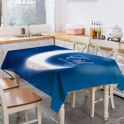 Musulmaņu islāma galdauts Halal ūdensnecaurlaidīgs galdauts.