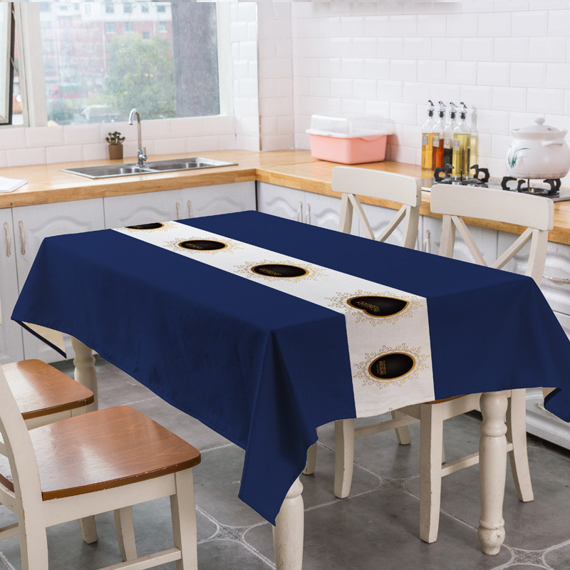 Musulmaņu islāma galdauts Halal ūdensnecaurlaidīgs galdauts.