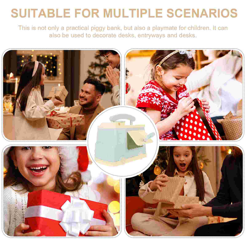 Pārnēsājams bērnu, automašīnas formas naudas piederums, automašīna, cūciņa banka Mājsaimniecības cūciņa banka.