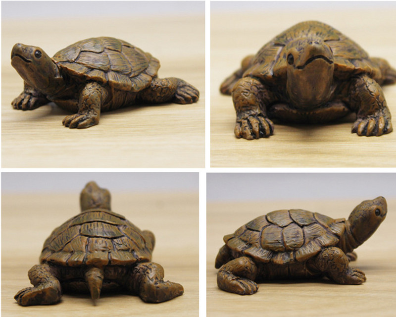 Simulacija kornjača Mini kornjača Mikro krajolik Ukrasi od smole Vrtlarstvo Mahovina Posuda za cvijeće Sukulenti Dekoracija kućnog stola
