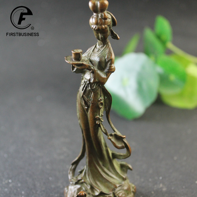 Antīks varš Senās ķīniešu viesmīles figūriņas Rotājumi Vintage mājas dekori viesistabai Biroja galdu rotājumi Amatniecība