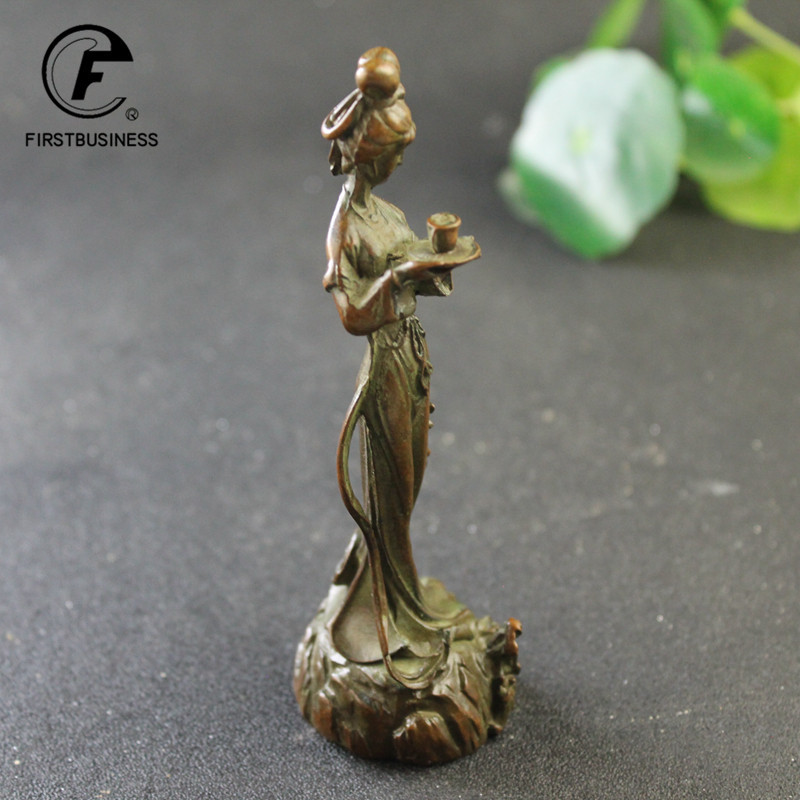 Antīks varš Senās ķīniešu viesmīles figūriņas Rotājumi Vintage mājas dekori viesistabai Biroja galdu rotājumi Amatniecība