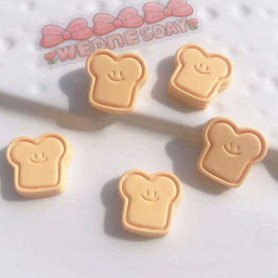 10 bucăți drăguț urs iepure biscuiți cu spatele plat Caboșoane din rășină centru de arc de păr ornamente DIY pentru album de albume decor telefon