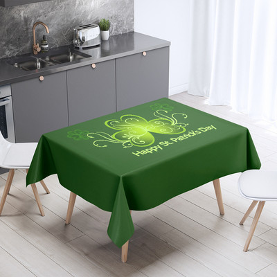 Mūsdienīgs mājas dekors Ūdensizturīgs ēdamistabas galdauts Viegls luksusa Eiropas taisnstūrveida galdauts Senior Sense kāzu dekors