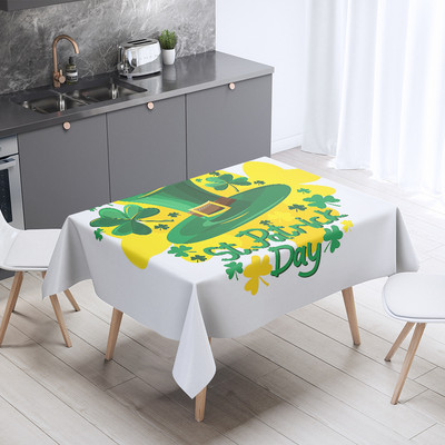 Mūsdienīgs mājas dekors Ūdensizturīgs ēdamistabas galdauts Viegls luksusa Eiropas taisnstūrveida galdauts Senior Sense kāzu dekors