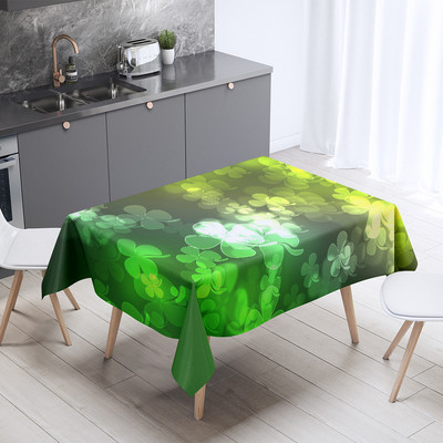 Mūsdienīgs mājas dekors Ūdensizturīgs ēdamistabas galdauts Viegls luksusa Eiropas taisnstūrveida galdauts Senior Sense kāzu dekors