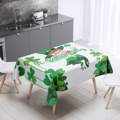 Mūsdienīgs mājas dekors Ūdensizturīgs ēdamistabas galdauts Viegls luksusa Eiropas taisnstūrveida galdauts Senior Sense kāzu dekors