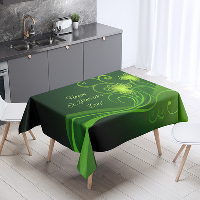 Mūsdienīgs mājas dekors Ūdensizturīgs ēdamistabas galdauts Viegls luksusa Eiropas taisnstūrveida galdauts Senior Sense kāzu dekors