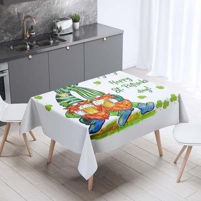 Mūsdienīgs mājas dekors Ūdensizturīgs ēdamistabas galdauts Viegls luksusa Eiropas taisnstūrveida galdauts Senior Sense kāzu dekors