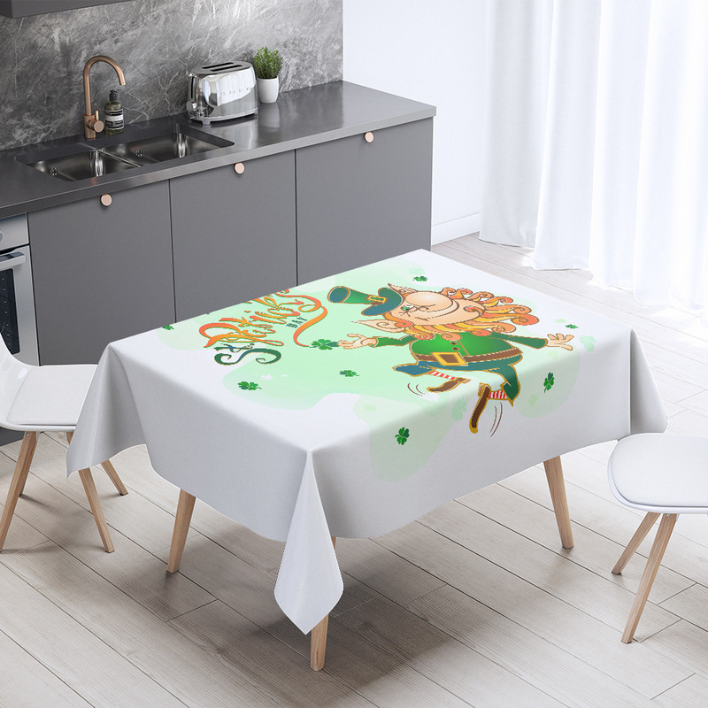 Mūsdienīgs mājas dekors Ūdensizturīgs ēdamistabas galdauts Viegls luksusa Eiropas taisnstūrveida galdauts Senior Sense kāzu dekors