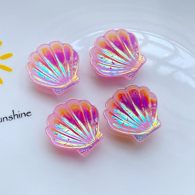 10Gb Jauna Kawaii Cute karikatūra Shiny Shells Series Flat Back Resin Cabochons Scrapbooking DIY Juvelierizstrādājumi Amatniecības apdares aksesuāri