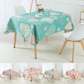 Szív alakú, geometrikus kockás divat Tartós terítő Asztaldísz Kiegészítők Négyszögletes étkező esküvői dekoráció kandalló