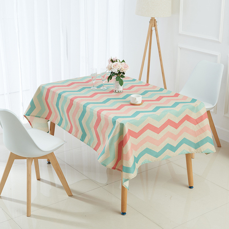 Szív alakú, geometrikus kockás divat Tartós terítő Asztaldísz Kiegészítők Négyszögletes étkező esküvői dekoráció kandalló