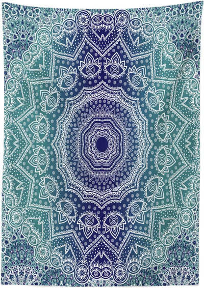 Óceán terítő Napsütéses nyári nap a homokos tengerparton Nyugodt parton Négyszögletű asztaltakaró étkező konyhához kandalló