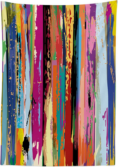 Óceán terítő Napsütéses nyári nap a homokos tengerparton Nyugodt parton Négyszögletű asztaltakaró étkező konyhához kandalló