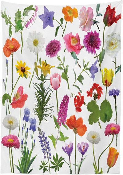 Óceán terítő Napsütéses nyári nap a homokos tengerparton Nyugodt parton Négyszögletű asztaltakaró étkező konyhához kandalló