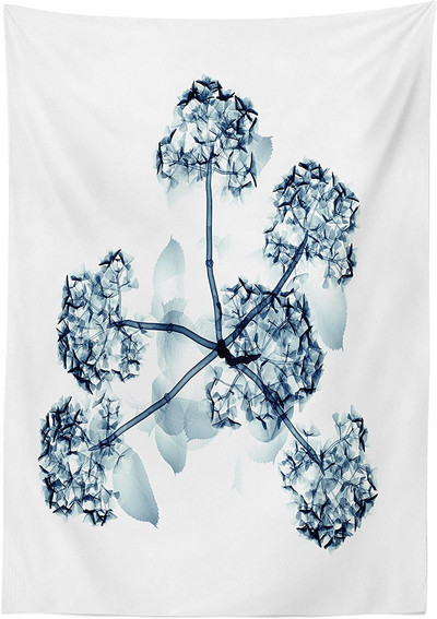 Óceán terítő Napsütéses nyári nap a homokos tengerparton Nyugodt parton Négyszögletű asztaltakaró étkező konyhához kandalló