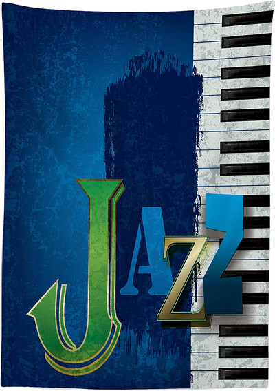 Óceán terítő Napsütéses nyári nap a homokos tengerparton Nyugodt parton Négyszögletű asztaltakaró étkező konyhához kandalló