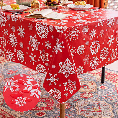 Sivi vodootporni stolnjak Modni izdržljivi rustikalni dekor za vjenčanje Pravokutni pokrivač za stol Praznična zabava Dodaci za kuhinjski dekor