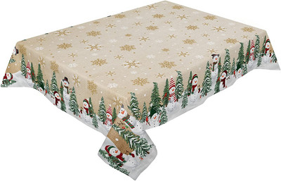 Aqua krizantēmas ziedi ūdensizturīgi galdauti pelēki ziedu taisnstūra galda pārklājs kāzu dekorēšanai mājas ballīšu galda virsmā