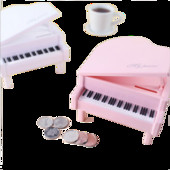 Loomingulised lapsed Klaveri hoiupõrsas Kingitus koolile Igapäevased tarbed Plastikust hoiupõrsas