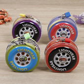 Jauna modes karikatūra Riteņu cūciņa banka Maza naudas kaste Metāla monētu uzglabāšanas kaste ar slēdzeni Bērnu dzimšanas dienas dāvanas