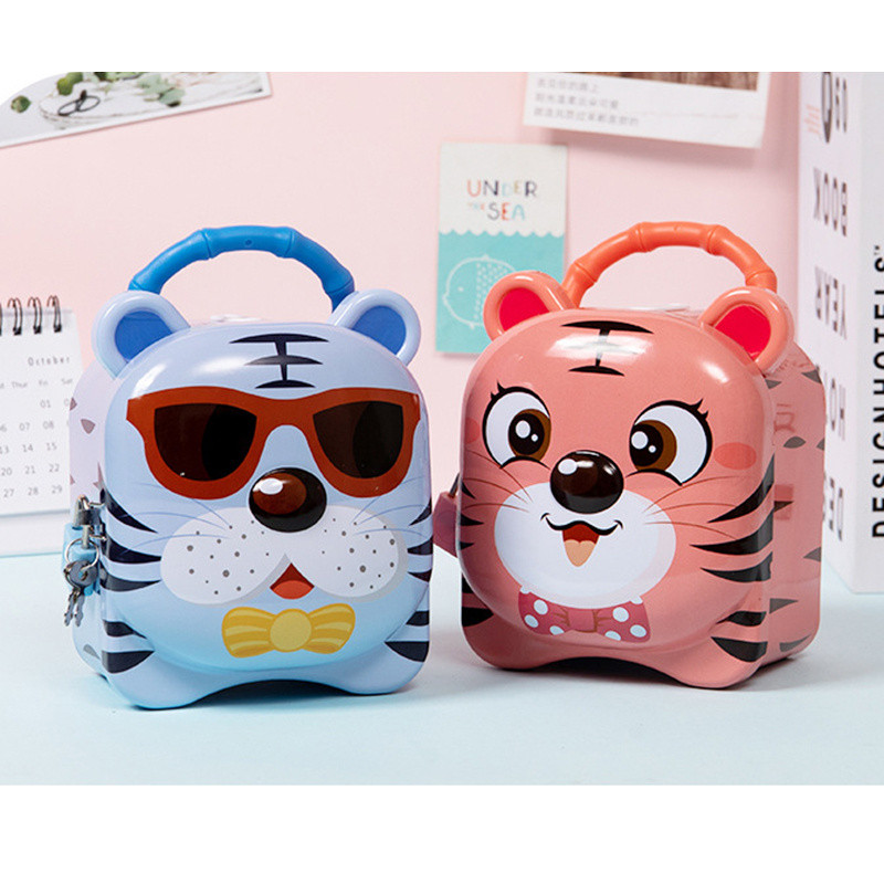 Jauka multfilmu naudas kaste cūciņa banka naudas monēta naudas banka kolekcijas bankas krājkaste bērniem bērniem karstā izpārdošana