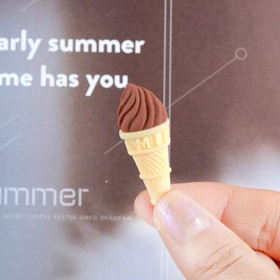 10gab Mini Resin Kawaii Ice Cream Flatback Scrapbooking Materiāli Aksesuāri Cabochon Piederumi Leļļu namiņa Miniatūras Rīki Amatniecība