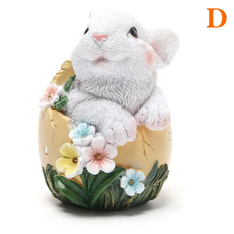 Mielas Velykų triušis, laikantis kiaušinius, papuošalus Velykų zuikis laikantis morkų papuošalų Linksmų Velykų vakarėlio puošmena namams