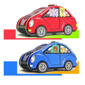 Autós malacpersely bádog takarékdoboz érmék tárolására, tégely kerekei elfordíthatják fiús lány születésnapi ajándékot lakat díszítéssel