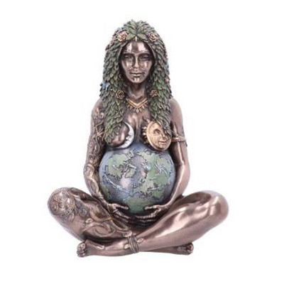 Földanya szobor gyanta díszek Millyear Gaia kézműves Földanya borító Istennő díszek nappali háztartási cikkek