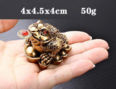 6 stilova Feng Shui žaba SRETNI Ukrasi od smole Novac Bogatstvo Zlatna žaba Novčić žaba Ukrasi za kućni ured Sretni darovi