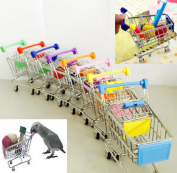 Simulation Hand Trolleys Supermarket Pretend Play Toy Mini Καλάθι αγορών Παιδικά παιχνίδια Παιδικό δωμάτιο Επιτραπέζια αποθήκευση Καλάθι Διακόσμηση σπιτιού
