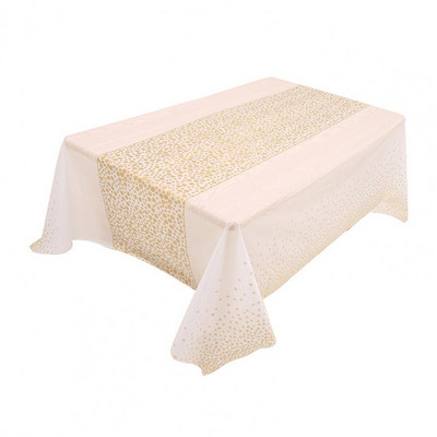 Vienreiz lietojams galdauts, plastmasas punktveida galdautu pārklājs bērniem pieaugušajiem dzimšanas dienas svinību dekorēšana kāzu bērnu duša ikdienas lietošanai