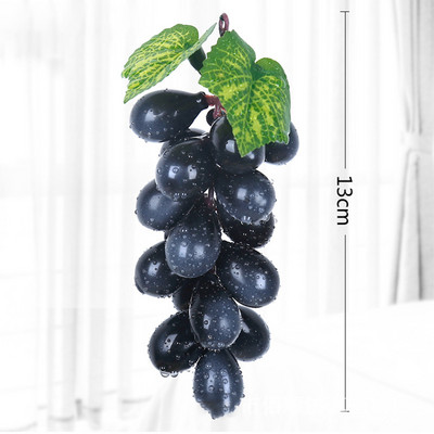 Mākslīgās vīnogas Mini vīnogu kopas DIY simulācijas augļi mājas dārza dekorēšanai kāzu labvēlība augļu vīns mākslīgo augļu rekvizīti