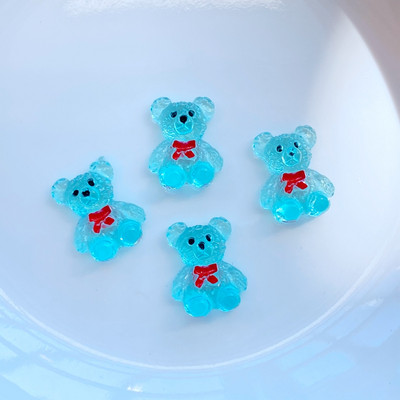 30Gb. Jauns, gudrs, mini dāvanu mezgls, lācis, plakana mugura, sveķu kabošoni.