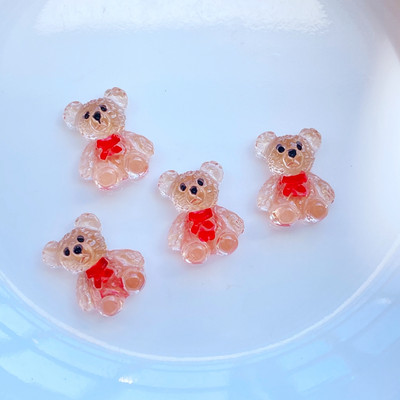 30Gb. Jauns, gudrs, mini dāvanu mezgls, lācis, plakana mugura, sveķu kabošoni.