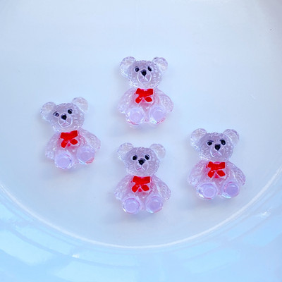 30Gb. Jauns, gudrs, mini dāvanu mezgls, lācis, plakana mugura, sveķu kabošoni.