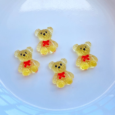 30Gb. Jauns, gudrs, mini dāvanu mezgls, lācis, plakana mugura, sveķu kabošoni.