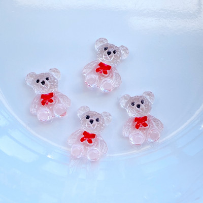 30Gb. Jauns, gudrs, mini dāvanu mezgls, lācis, plakana mugura, sveķu kabošoni.