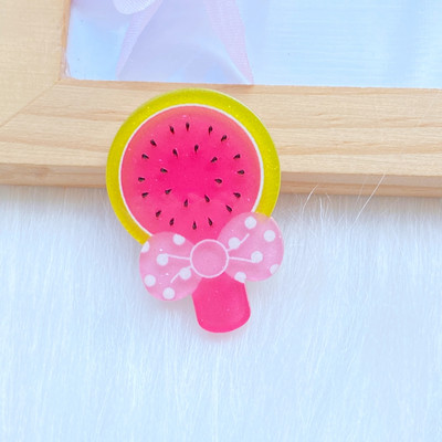 10 vnt. Nauja miela akrilo ledinukų serija plokščia nugara Cabochon Scrapbooking Hair Bow centro puošmenos „pasidaryk pats“ priedai