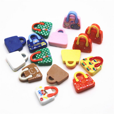 10 vnt. dervos maišeliai Juokingi plokščia nugara Resin Cabochon Flatbacks Telefono dekoravimas DIY Scrapbooking Priedai