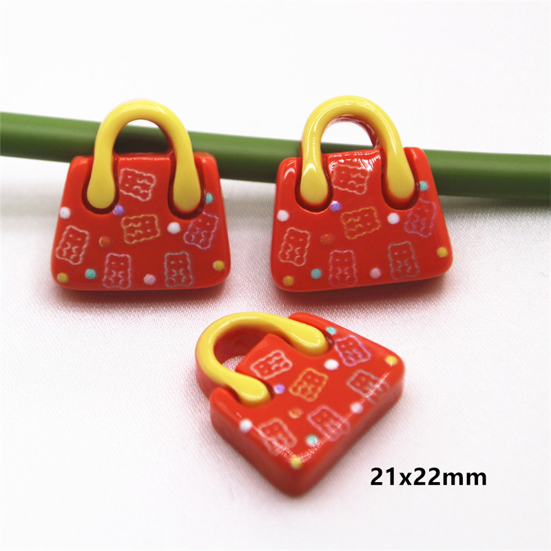 10 vnt. dervos maišeliai Juokingi plokščia nugara Resin Cabochon Flatbacks Telefono dekoravimas DIY Scrapbooking Priedai