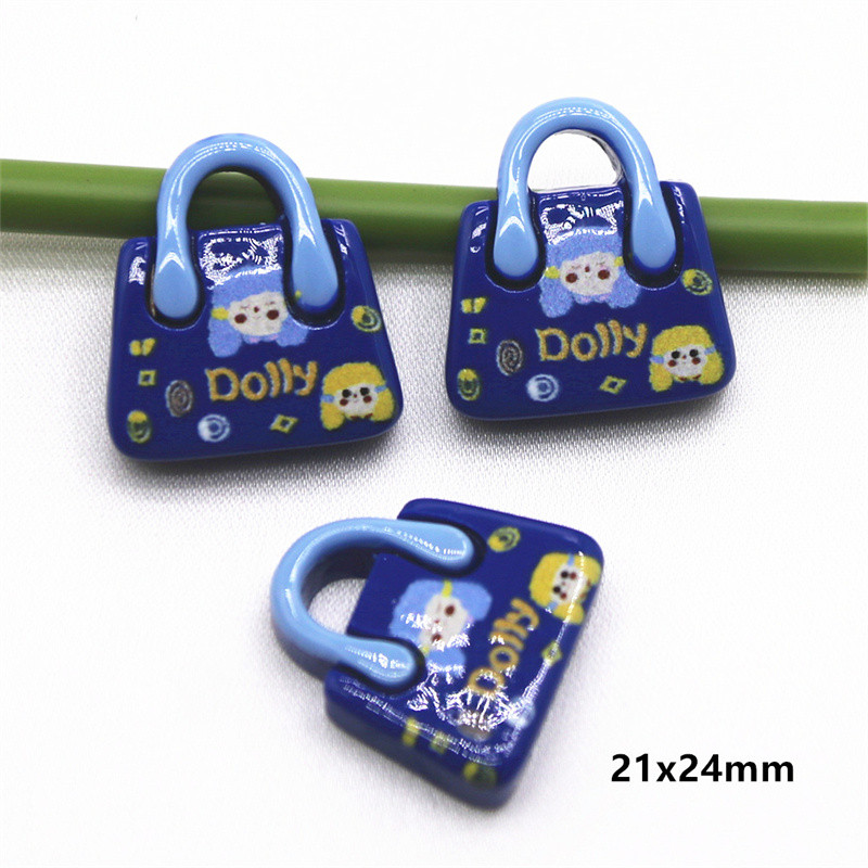 10 vnt. dervos maišeliai Juokingi plokščia nugara Resin Cabochon Flatbacks Telefono dekoravimas DIY Scrapbooking Priedai