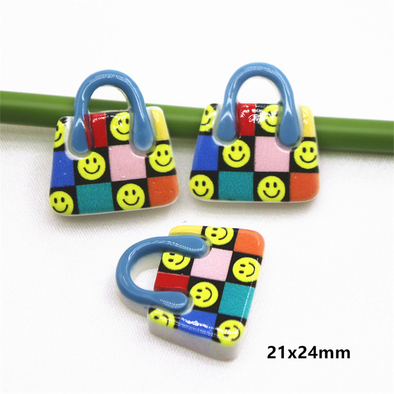 10 vnt. dervos maišeliai Juokingi plokščia nugara Resin Cabochon Flatbacks Telefono dekoravimas DIY Scrapbooking Priedai