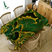 Modes marmora galdauts taisnstūrveida kafijas galdiņš restorāns kāzu dekors ūdensizturīgs virtuves galdauts kamīna pārsegs