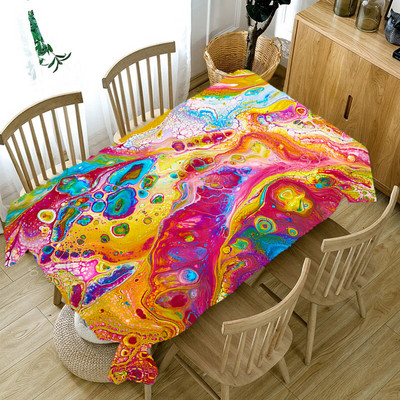 Modes marmora galdauts taisnstūrveida kafijas galdiņš restorāns kāzu dekors ūdensizturīgs virtuves galdauts kamīna pārsegs