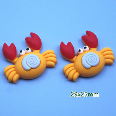 10 vnt. Krabas / Buriavimas / Šlepetės / Delfinai / Dreifavimas / Žuvėdra / Žuvų derva Plokščia nugara "Pasidaryk pats" Hair Bow Center Scrapbooking amatai