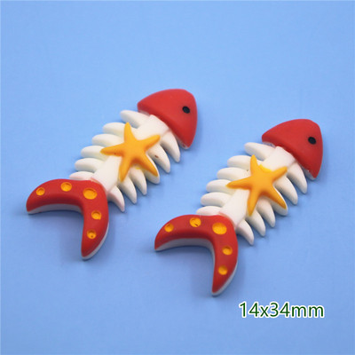 10 vnt. Krabas / Buriavimas / Šlepetės / Delfinai / Dreifavimas / Žuvėdra / Žuvų derva Plokščia nugara "Pasidaryk pats" Hair Bow Center Scrapbooking amatai