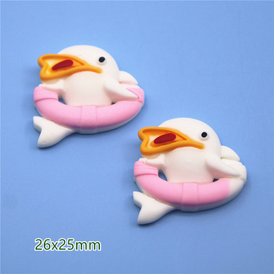 10 vnt. Krabas / Buriavimas / Šlepetės / Delfinai / Dreifavimas / Žuvėdra / Žuvų derva Plokščia nugara "Pasidaryk pats" Hair Bow Center Scrapbooking amatai